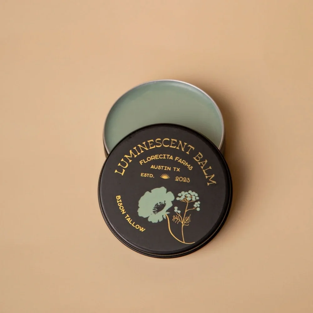 Luminescent Balm - Bison Tallow 2oz. - Picture 2 of 4
